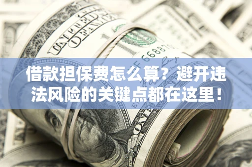 武汉借款担保费怎么算？避开违法风险的关键点都在这里！