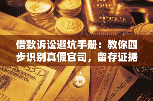 武汉借款诉讼避坑手册：教你四步识别真假官司，留存证据不踩雷