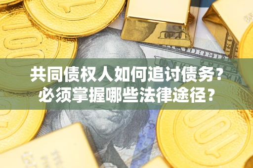 武汉共同债权人如何追讨债务？必须掌握哪些法律途径？
