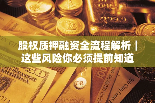 武汉股权质押融资全流程解析｜这些风险你必须提前知道