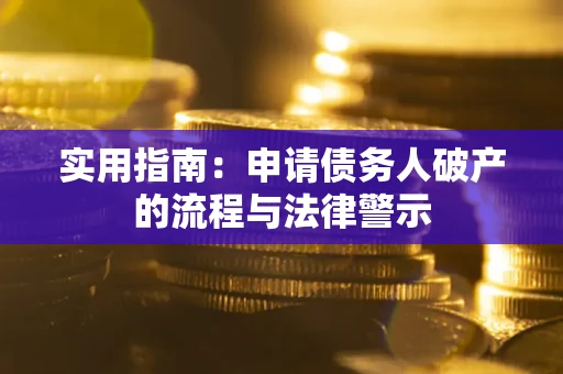 武汉实用指南：申请债务人破产的流程与法律警示