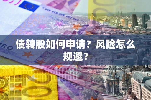 武汉债转股如何申请？风险怎么规避？