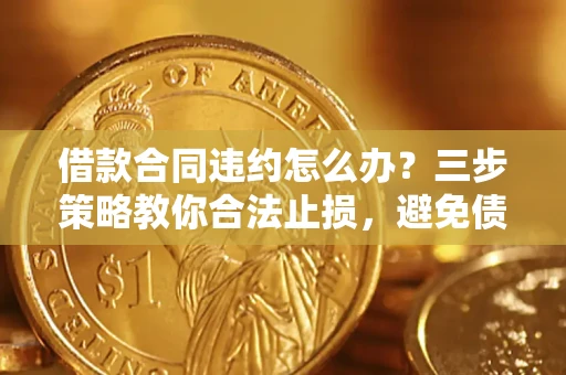 武汉借款合同违约怎么办？三步策略教你合法止损，避免债务危机升级
