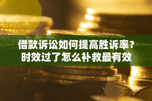 武汉借款诉讼如何提高胜诉率？时效过了怎么补救最有效